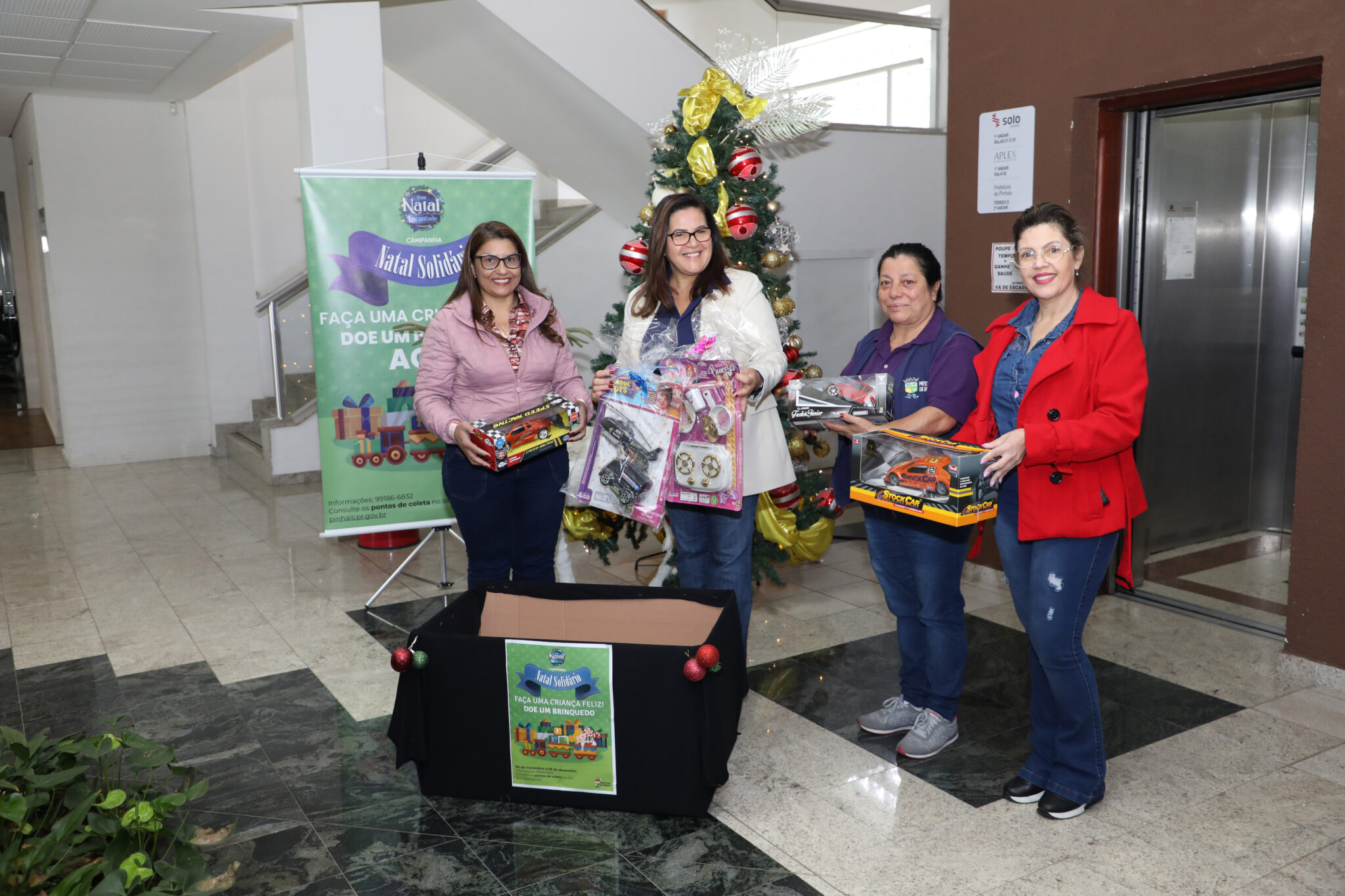 Prefeitura Lan A Campanha Natal Solid Rio Em Pinhais Jornal O Regional