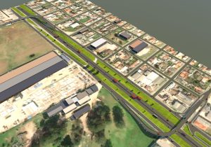 projeto de construção dos viadutos. Foto: Divulgação