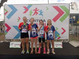 Corrida infantil teve presença de atletas de Piên. Foto: Divulgação