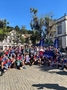 Equipe esteve presente na Corrida Amigos da Saúde. Foto: Divulgação