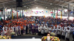 Missa foi presidida por Dom Celso Antonio e contou com a participação de padres da região. Foto: Divulgação