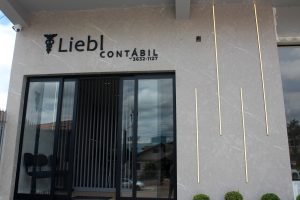 Nova fachada do Liebl Contábil. Foto: Arquivo/O Regional