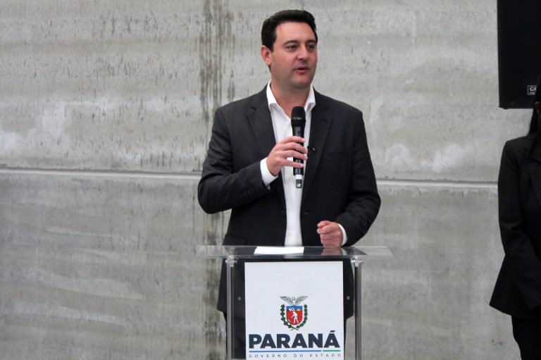 Ratinho Junior lidera ranking de governadores mais bem avaliados. Foto: Arquivo/O Regional