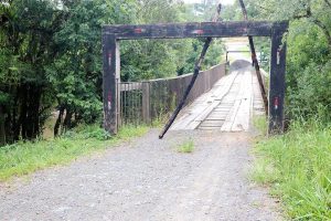 Ponte na divisa entre Piên e Campo Alegre. Foto: Assessoria/Prefeitura de Piên