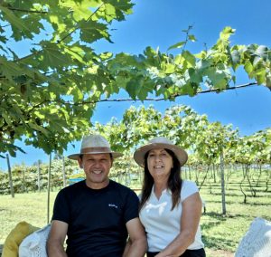Jeferson e Rosane são do Parreiral Papuan. Foto: Arquivo Pessoal