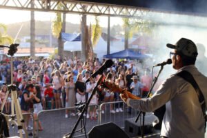 Festa de aniversário do ano passado reuniu grande público em Agudos do Sul. Foto: Arquivo/O Regional