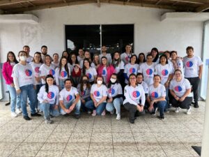 Profissionais da saúde estão engajados na ação em Tijucas. Foto: Assessoria de Imprensa/Prefeitura de Tijucas do Sul
