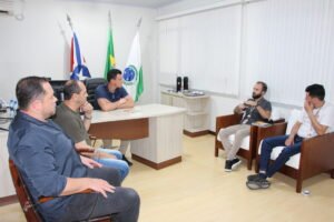 Plano Safra foi apresentado pela Copel ao poder executivo de Piên. Foto: Assessoria de Imprensa/Prefeitura de Piên