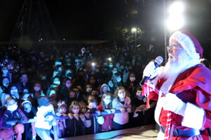 Bom velhinho estará novamente presente no Natal Luz de Piên. Foto: Assessoria de Imprensa/Prefeitura de Piên