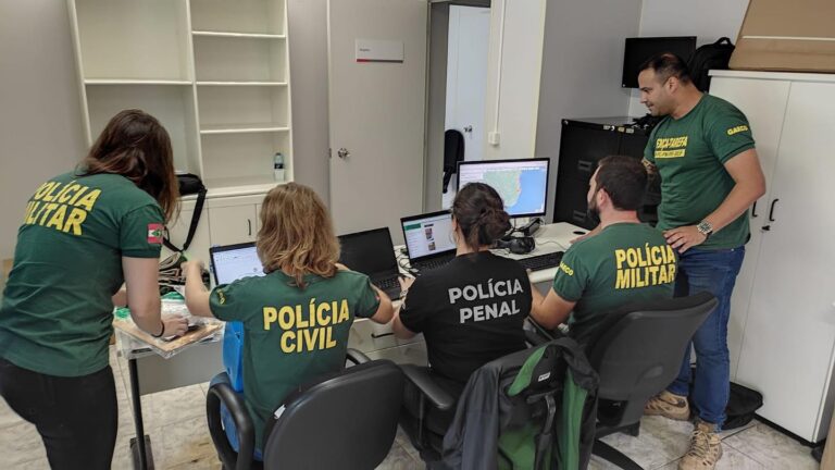 Operação Mensageiro foi deflagrada nesta terça-feira. Foto: Divulgação/MPSC