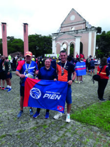 Pienenses participaram da corrida em Curitiba. Foto: Divulgação