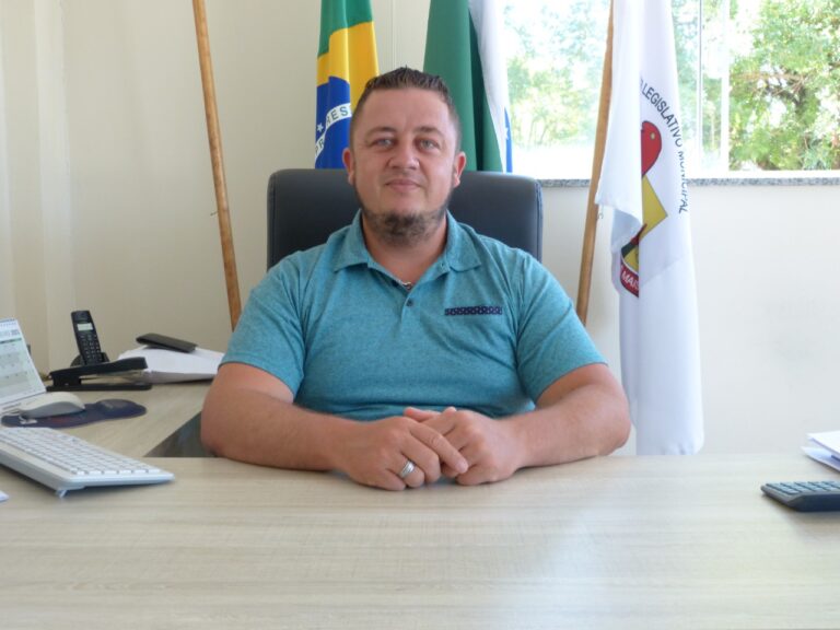 Alex Simão é o novo presidente do legislativo de Mandirituba. Foto: Arquivo/O Regional