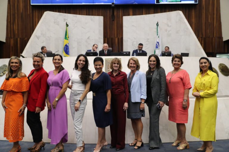 Bancada Feminina da Assembleia é formada por dez mulheres. Foto: Orlando Kissner/Alep