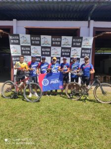 Atletas pienenses de ciclismo e corrida. Foto: Divulgação