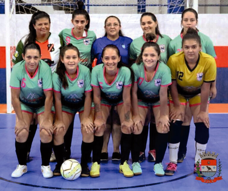 No futsal feminino, Real Paraná começou a competição com vitória no municipal. Foto: Departamento de Esportes de Piên