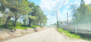 Rua a ser pavimentada em Agudos do Sul. Foto: Assessoria/Prefeitura de Agudos do Sul