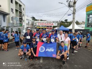 Corredores de Piên marcaram presença em mais uma corrida de rua. Foto: Divulgação