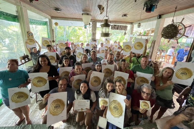 Ilha do Mel é a primeira inclusiva para pessoas autistas do Brasil. Foto: SEDEF