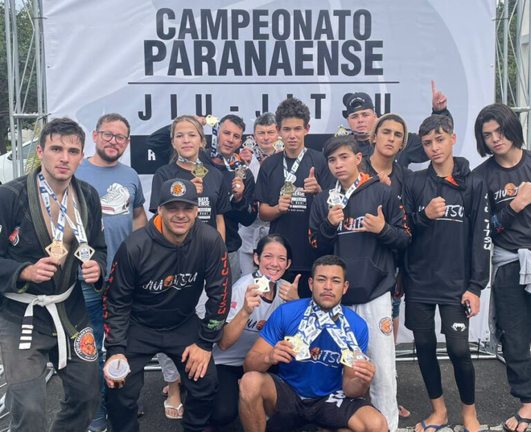 Atletas de Piên participaram de competição de Jiu-Jitsu. Foto: Divulgação