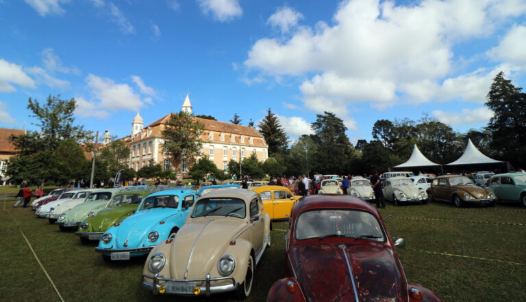 Dia Mundial do Fusca deve atrair expositores e visitantes em Rio Negro. Foto: Assessoria de Imprensa/Prefeitura de Rio Negro