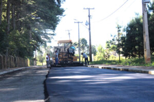 Município de Piên tem avançado nas obras de pavimentação das estradas vicinais. Foto: Arquivo/O Regional