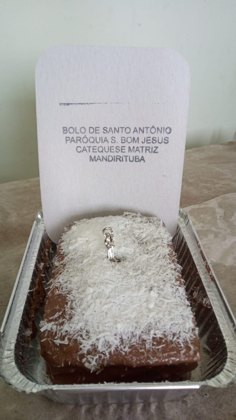 Tradicional bolo de Santo Antônio é produzido há mais de 30 anos, com vendas acontecendo. Foto: Divulgação