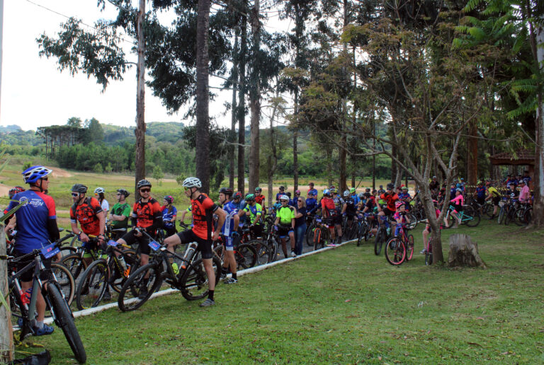 Edição de novembro de 2022 do Pedal reuniu cerca de 400 participantes. Foto: Arquivo/O Regional