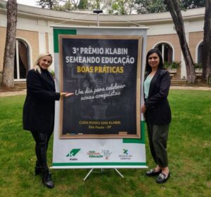 Professoras da rede municipal de Rio Negro receberam premiação em São Paulo. Foto: Assessoria de Imprensa/Prefeitura de Rio Negro