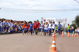 Alunos de Piên estão participando das olimpíadas escolares. Foto: Assessoria de Imprensa/Prefeitura de Piên