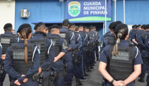 Novos guardas municipais vão reforçar a segurança em Pinhais. Foto: Assessoria de Imprensa/Prefeitura de Pinhais