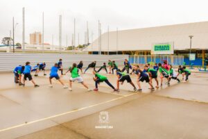 Alunos estiveram engajados nas Olimpíadas Escolares de Mandirituba. Foto: Assessoria de Imprensa/Prefeitura de Mandirituba