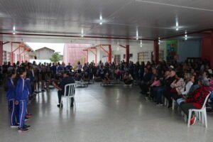 Apresentações culturais na Mostra Pedagógica. Foto: O Regional