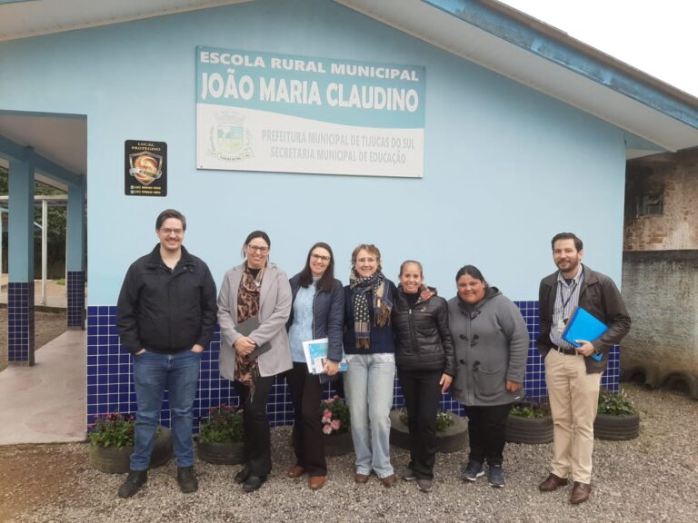 Equipe do TCE-PR visitou escolas em Tijucas do Sul durante auditoria. Foto: Assessoria de Imprensa/Prefeitura de Tijucas do Sul