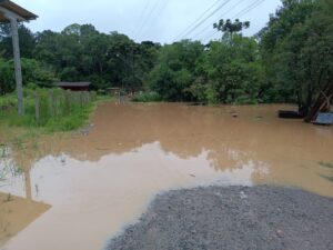 Pontos de alagamento foram registrados em diversas comunidades de Piên devido às fortes chuvas. Foto: Arquivo/O Regional