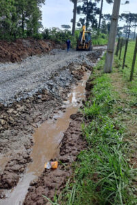 Com os recursos liberados pela SEAB, Lapa vai avançar na manutenção das estradas. Foto: Assessoria de Imprensa/Prefeitura da Lapa