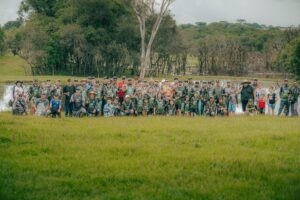Dezenas de pescadores participaram do evento em Campo do Tenente. Foto: Assessoria de Imprensa/Prefeitura de Campo do Tenente