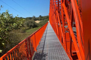 Ponte sobre o Rio da Várzea será bloqueada em janeiro. Foto: DER