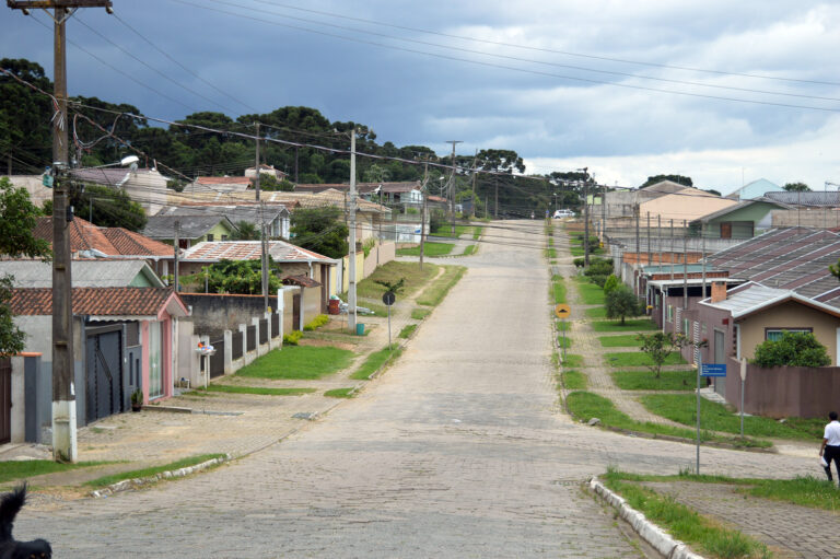 Rua Maria do Carmo será contemplada com as obras de pavimentação. Foto: Assessoria de Imprensa/Prefeitura de Contenda