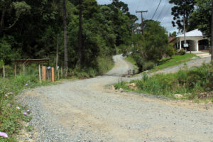 Rua Paranaguá, em Trigolândia, será contemplada com as obras de asfalto. Foto: Arquivo/O Regional