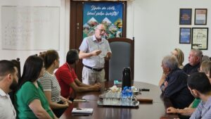 Autoridades trataram da instalação de uma unidade do Instituto Federal em Rio Negro. Foto: Assessoria de Imprensa/Prefeitura de Rio Negro
