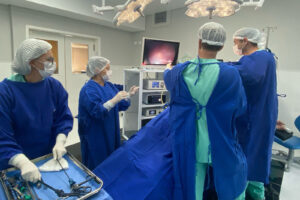 Procedimento cirúrgico foi realizado no Hospital Regional da Lapa. Foto: SESA