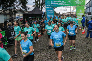 Primeira etapa de corridas de rua reuniu atletas em Tijucas do Sul. Foto: Departamento de Esportes de Tijucas do Sul