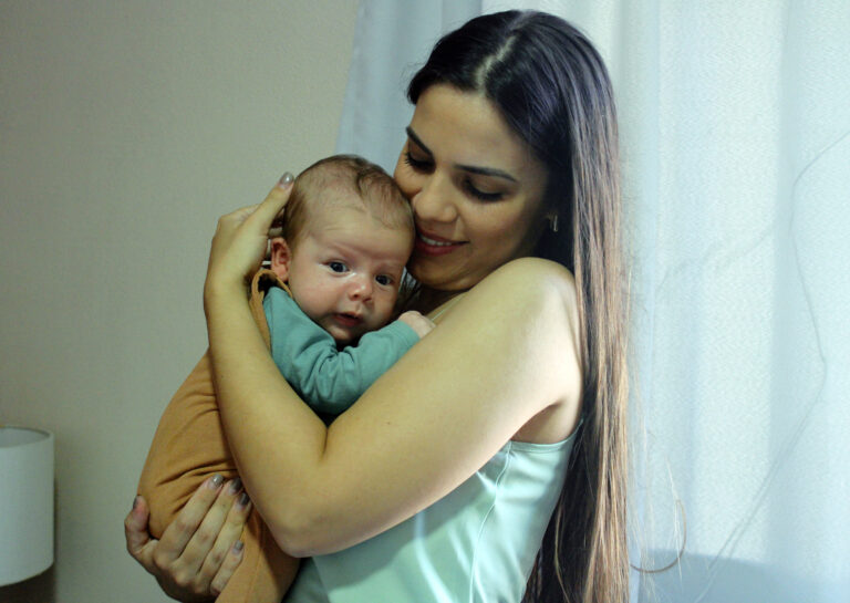 Giovanna Mandes Brunnquell relata os aprendizados de mãe com a chegada do pequeno Benício. Foto: Arquivo/O Regional