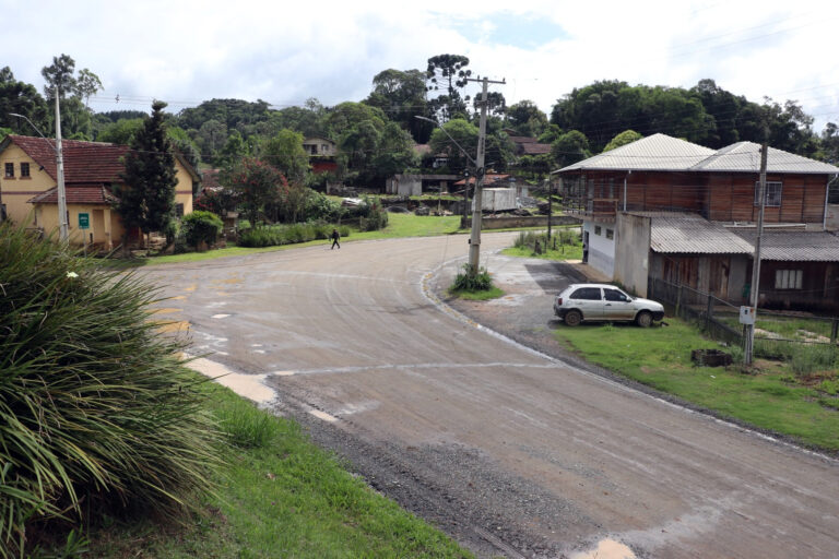 Palmitos será uma das comunidades contempladas com pavimentação. Foto: Assessoria de Imprensa/Prefeitura de Piên