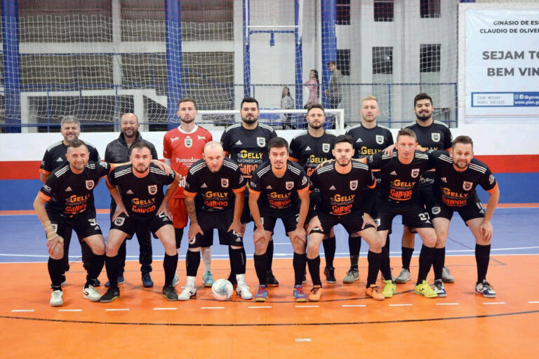 Equipe do Galpão está na disputa do municipal de futsal. Foto: Divulgação/HoraEsportes