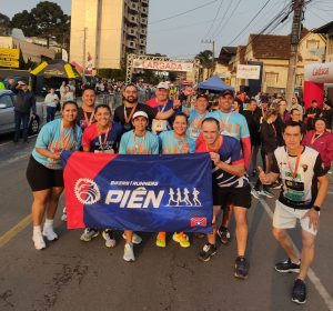 Pienenses se destacaram em corrida. Foto: Divulgação