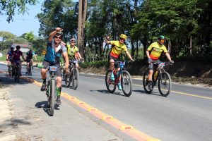 Pedal do Santuário atrai centenas de participantes em Piên. Foto: Arquivo/O Regional