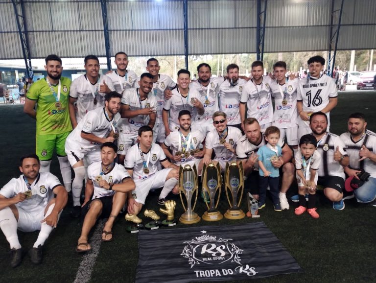 Real Sport assegurou o tricampeonato. Foto: Divulgação