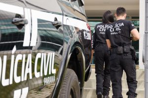 Suspeito de homicídio foi preso pela Polícia Civil. Foto: Fábio Dias/PCPR