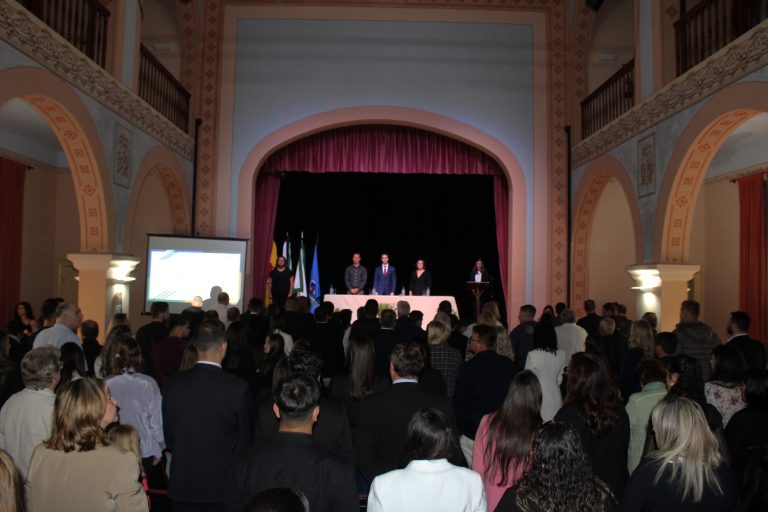 Cerimônia de diplomação em Rio Negro. Foto: Arquivo/O Regional